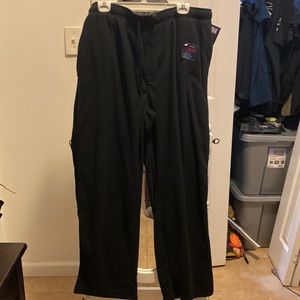 Croft & Barrow men’s brushed fleece sweatpants in black. Size XL.